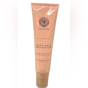 Lacuna Daily Hydration Face & Neck Moisturizer - Peach